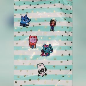 Gabby's dollhouse croc charms